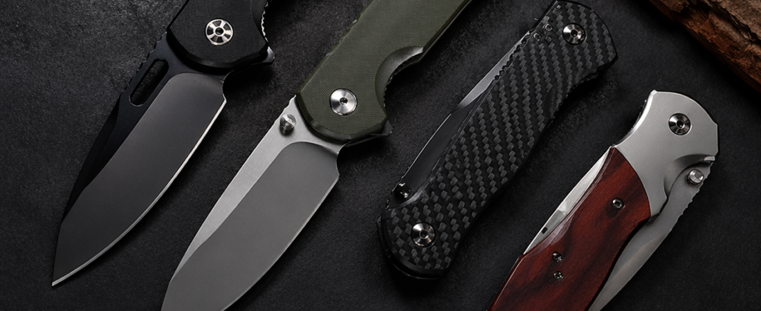 Side-Opening Automatic Knife Wholesale Series 29 – Gunmetal Grey